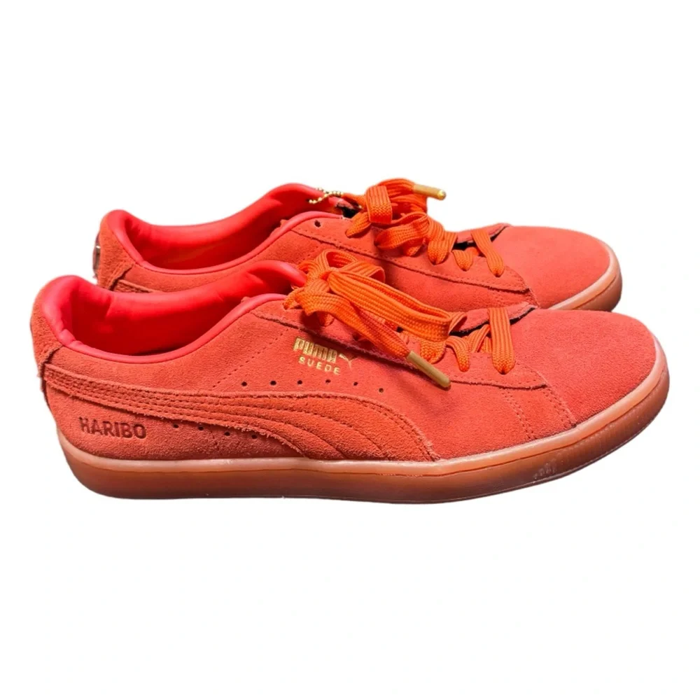 Puma Haribo Boys Suede Gummy Bear Sneakers Size 6.5C